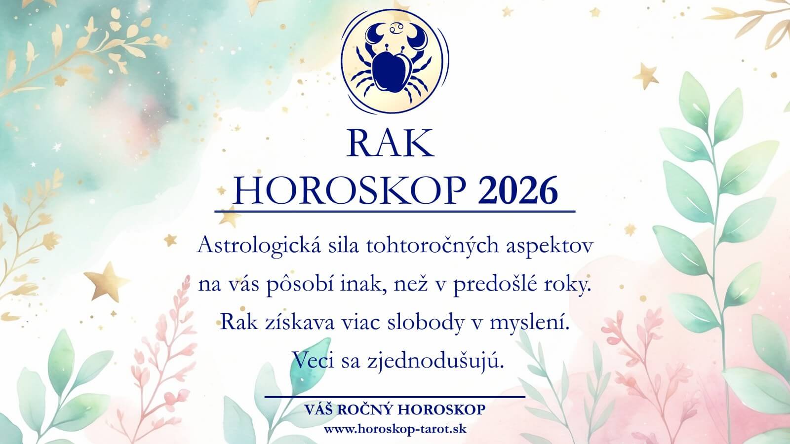 horoskop 2026 rak