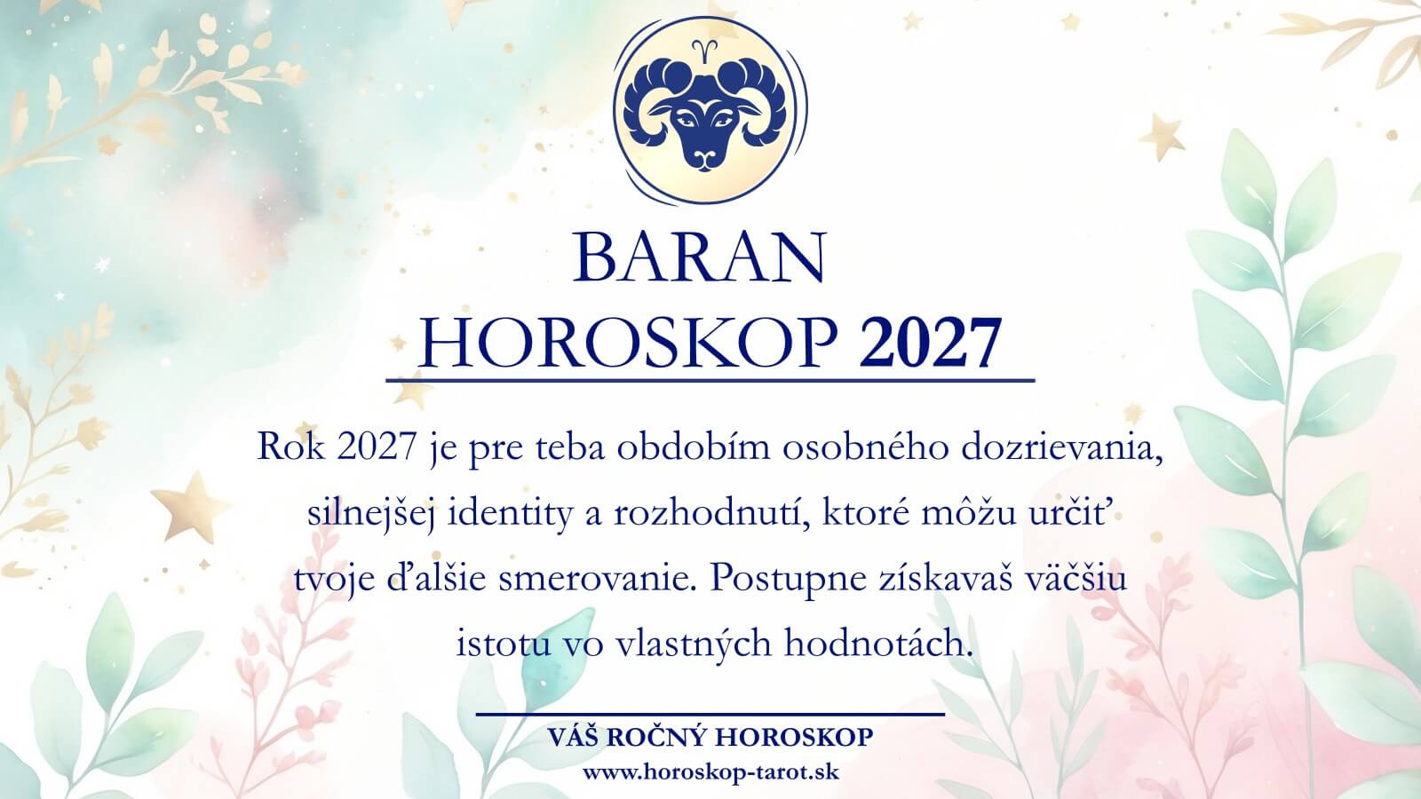horoskop 2027 baran