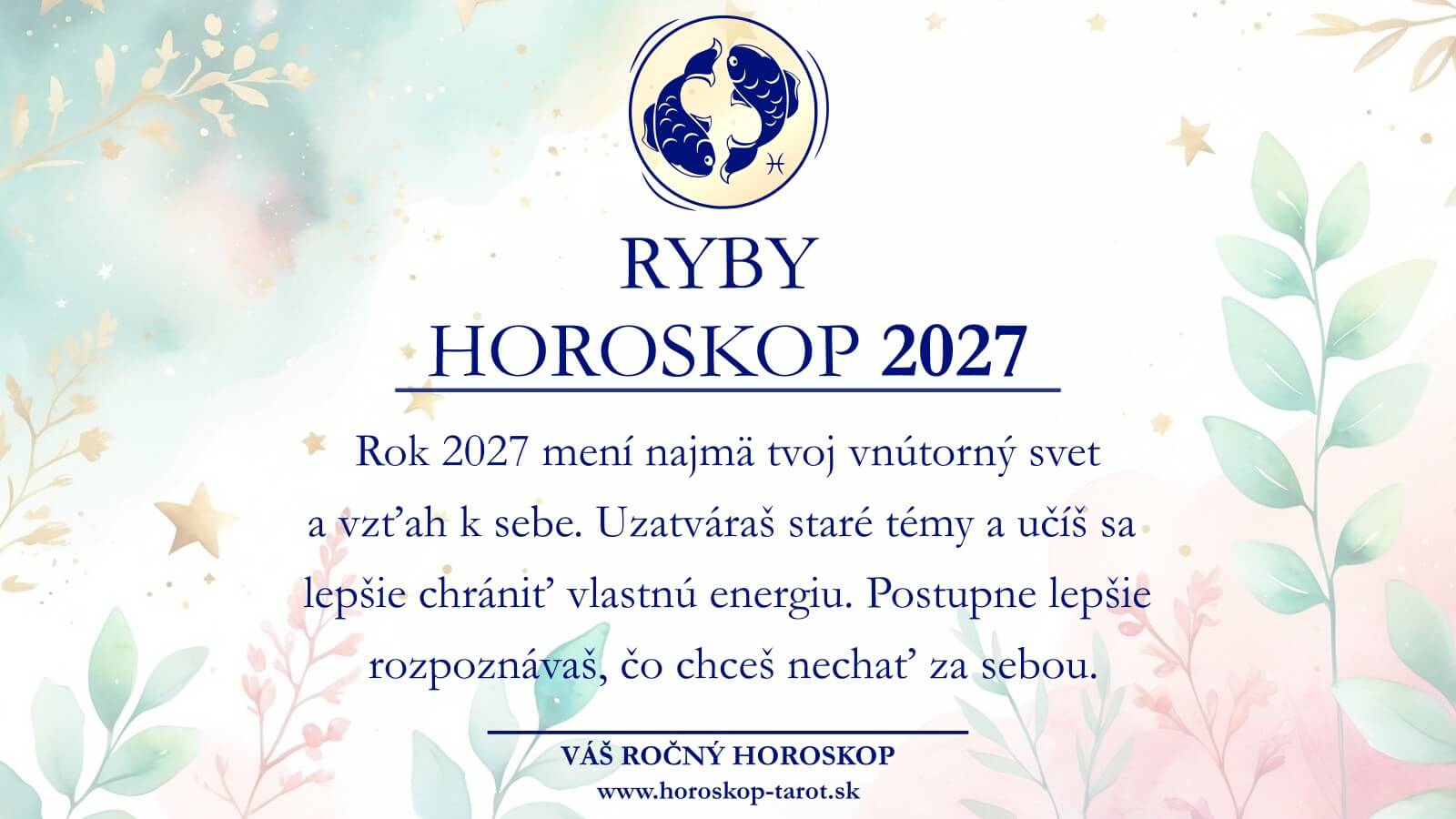 horoskop 2027 ryby