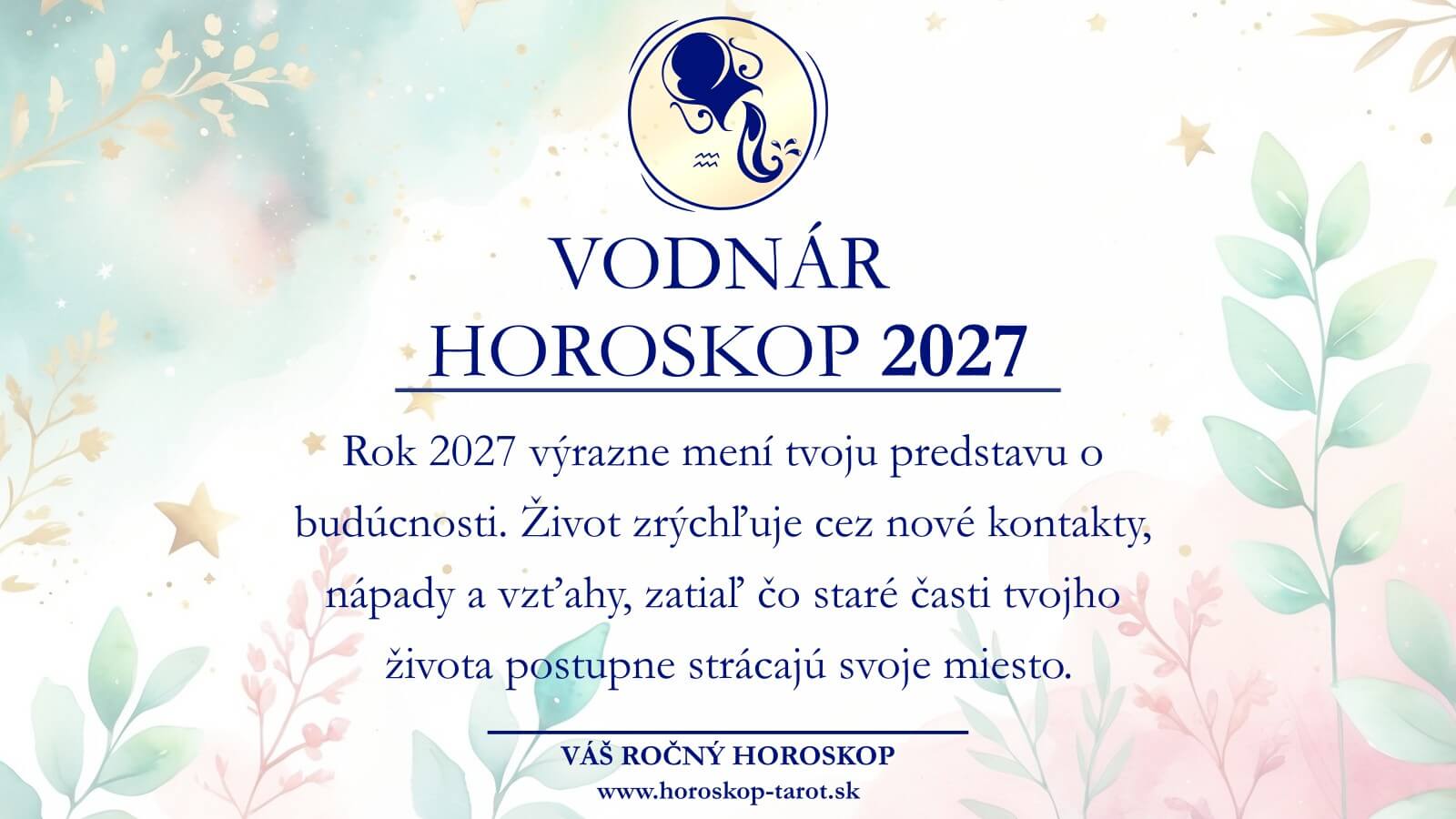 horoskop 2027 vodnar