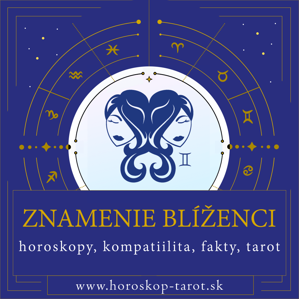 Znamenie zverokruhu Blíženci - horoskopy, tarot, laska