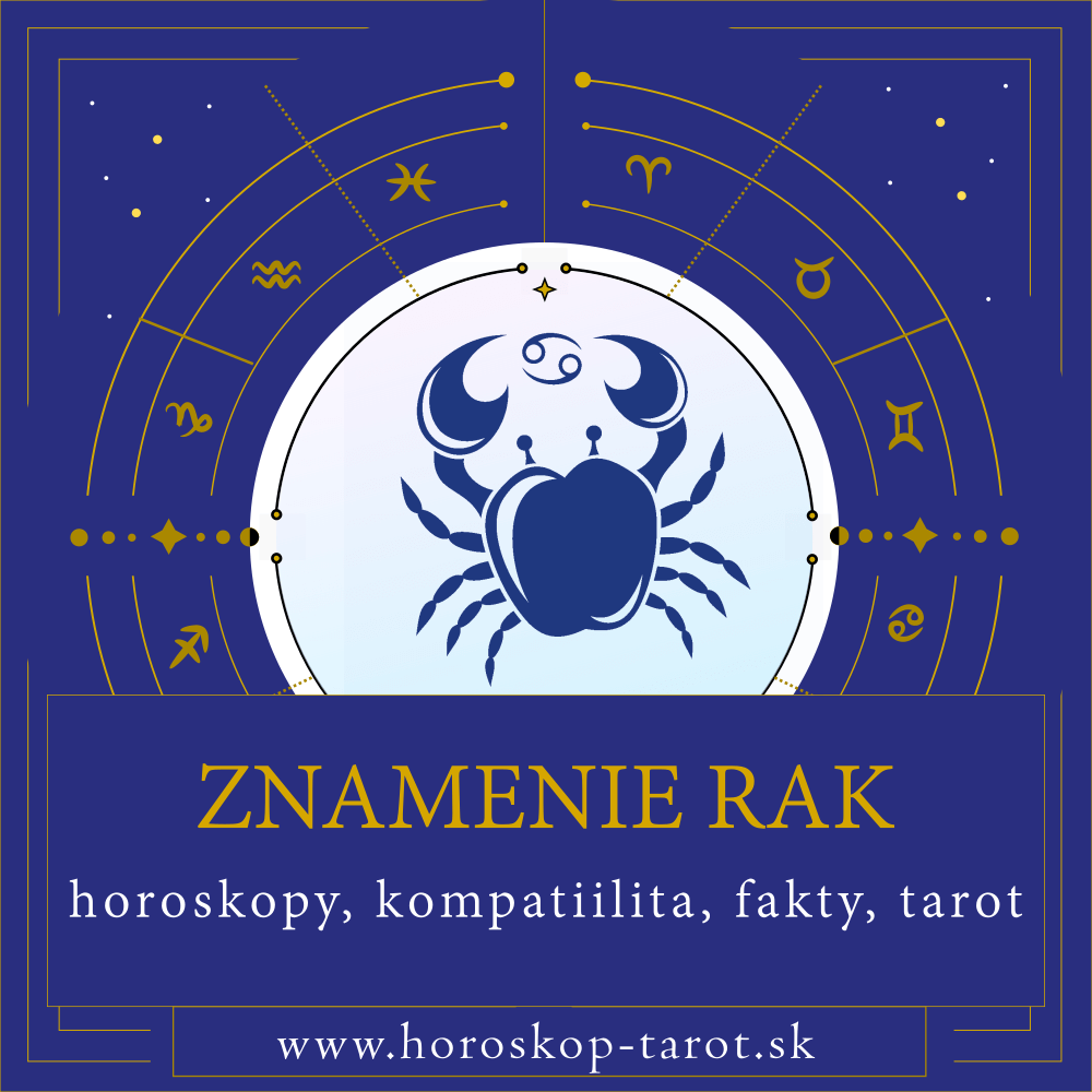 Znamenie zverokruhu Rak - horoskopy, tarot, laska