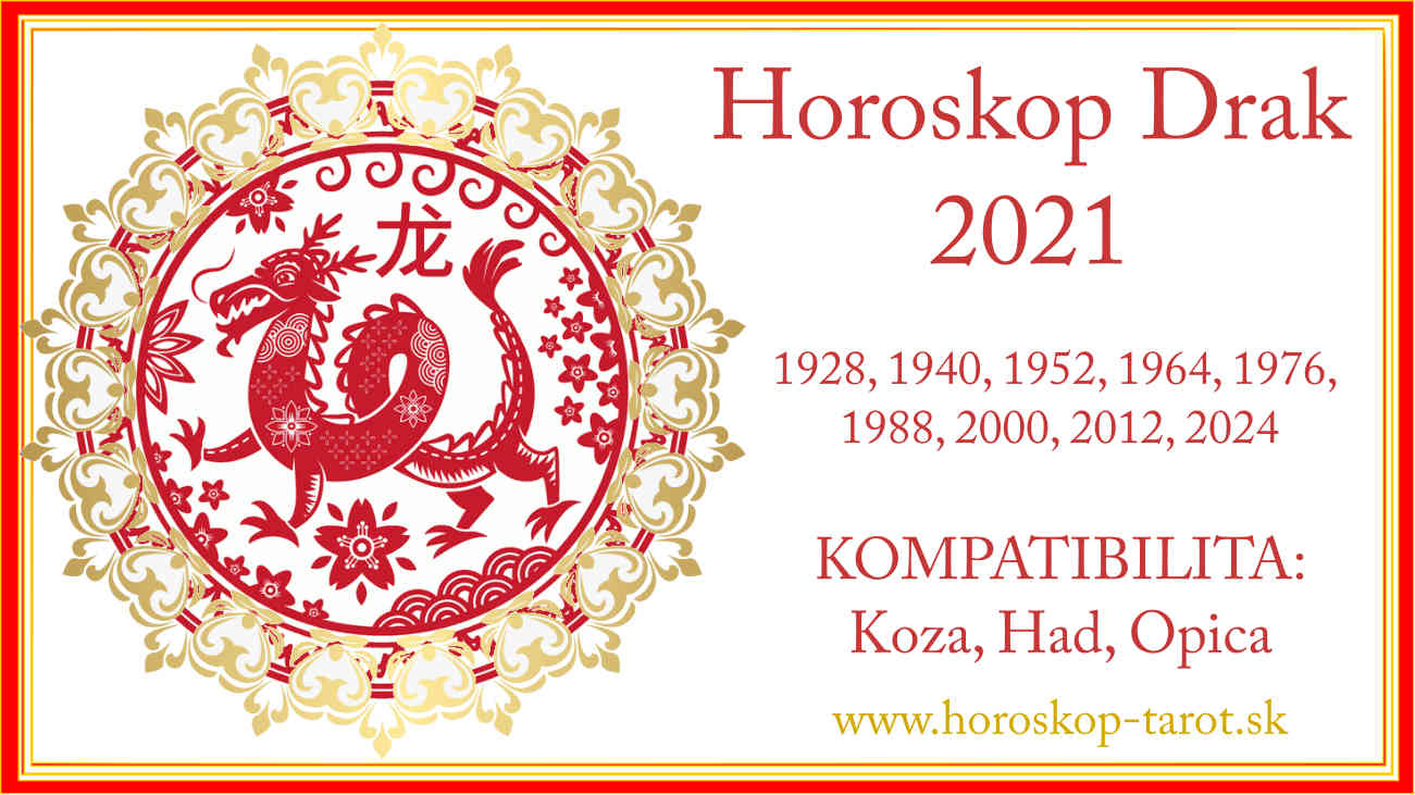 veľký čínsky horoskop 2021 Drak