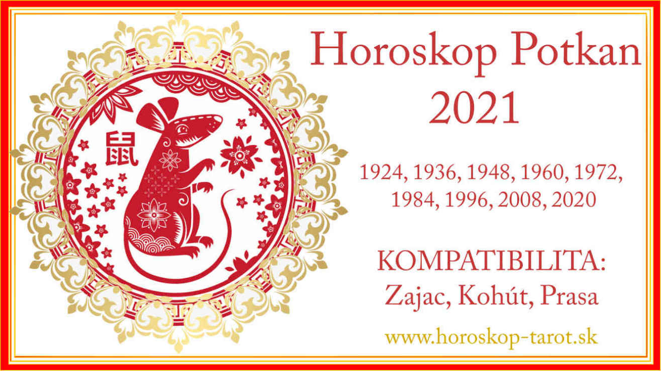 čínsky horoskop 2021 potkan