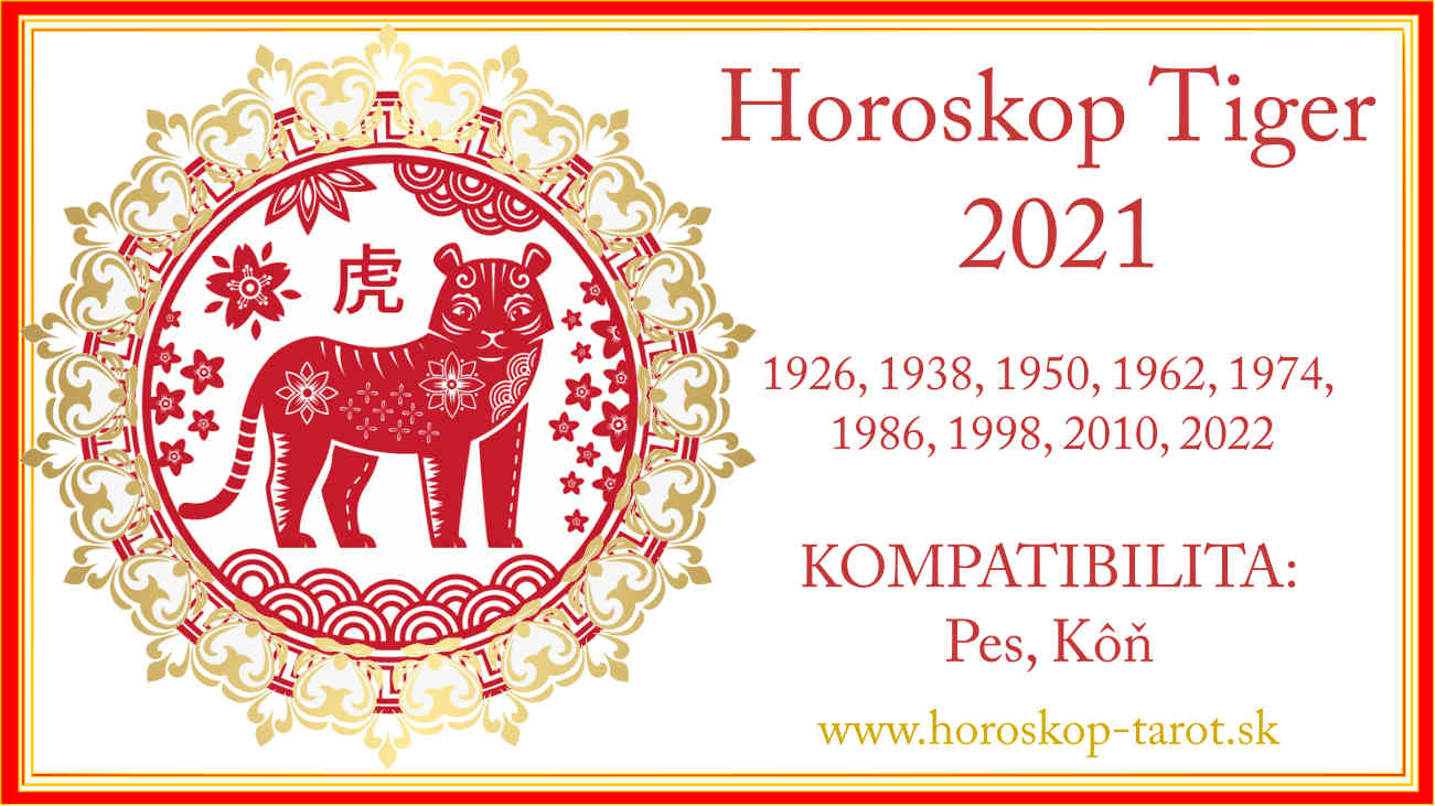 veľký čínsky horoskop 2021 Tiger