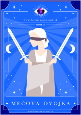 týždenný tarot mečová dvojka online veštenie