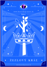 týždenný tarot žezlový kráľ online veštenie