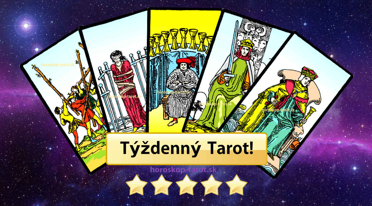 tarotová veštba na tento týždeň - týždenný Tarot zadarmo